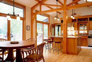 деревянное окно