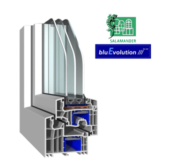 Оконные профили Salamander BluEvolution